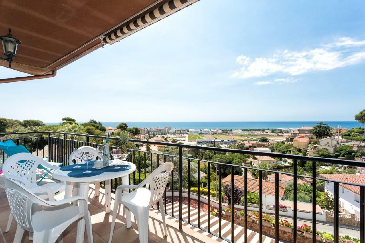 Costa Maresme Apartment Santa Susanna Bagian luar foto