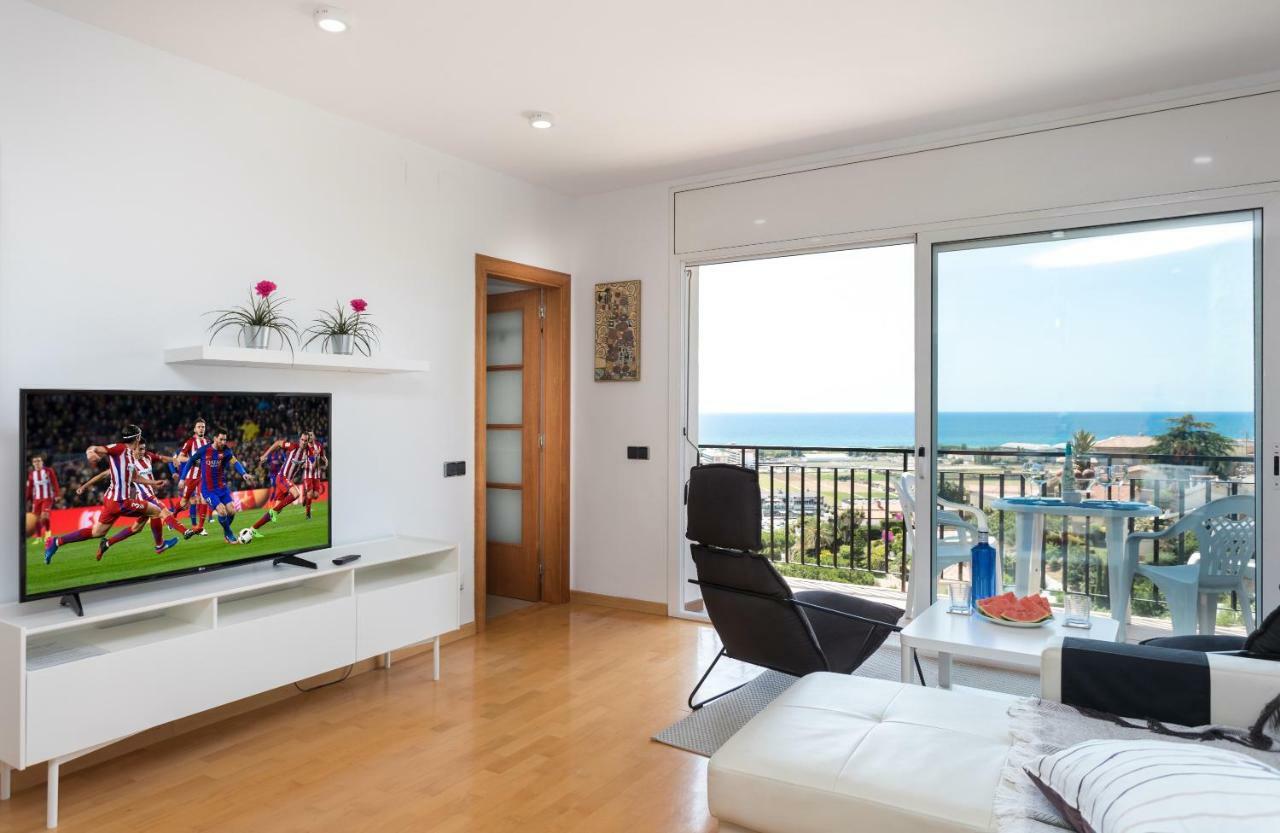 Costa Maresme Apartment Santa Susanna Bagian luar foto